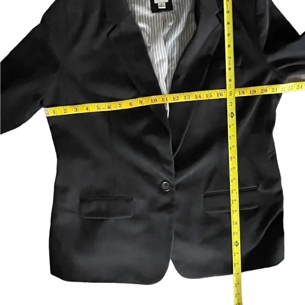 A New‎ Day Black One Button Blazer Women's Size 18 Classic Office Workwear 327 - Picture 5 of 10